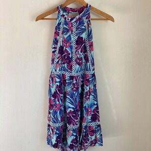 Sunday Mi Amor by Anthropologie women's floral dress size M preowned